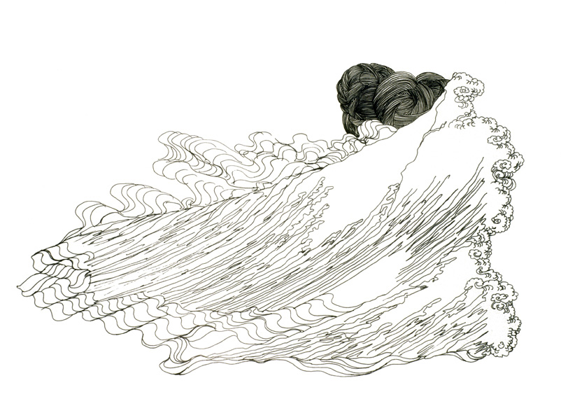 Greatwave (2006, 9 x 12 in)